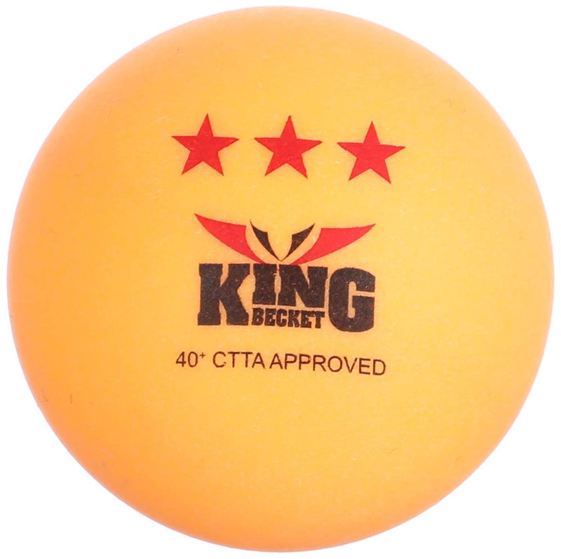 Table TenniS Ball Set, 3 StarS, 3 PieceS - Orange