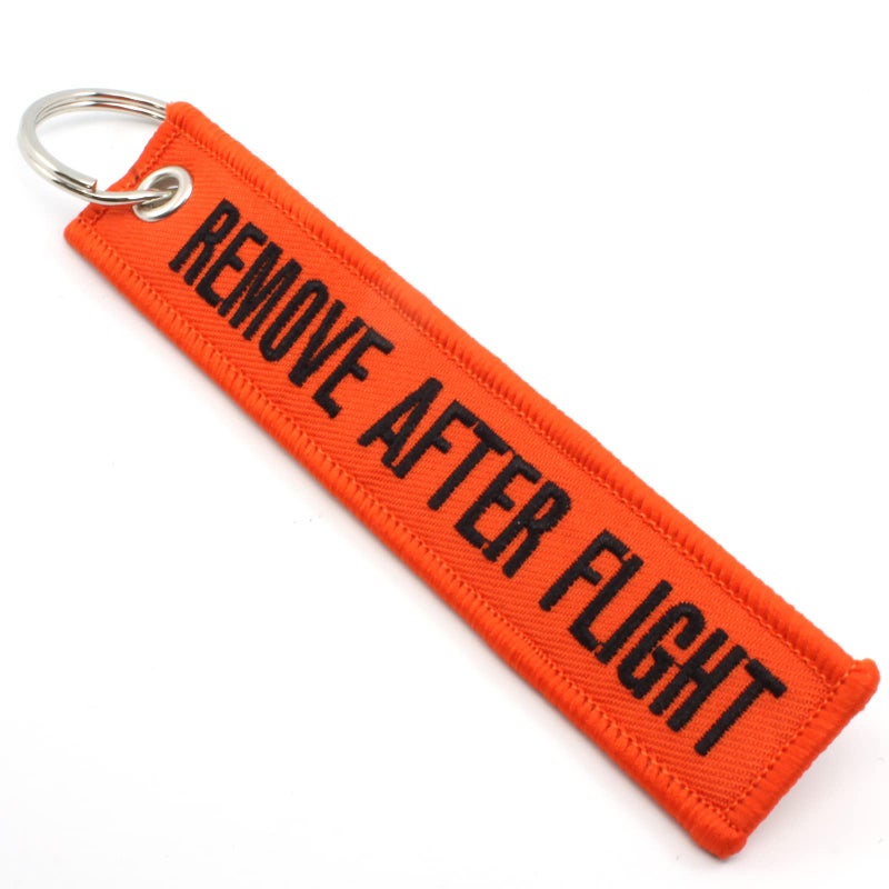 Rotary13B1 - Remove After Flight Keychain - Orange - Image 3