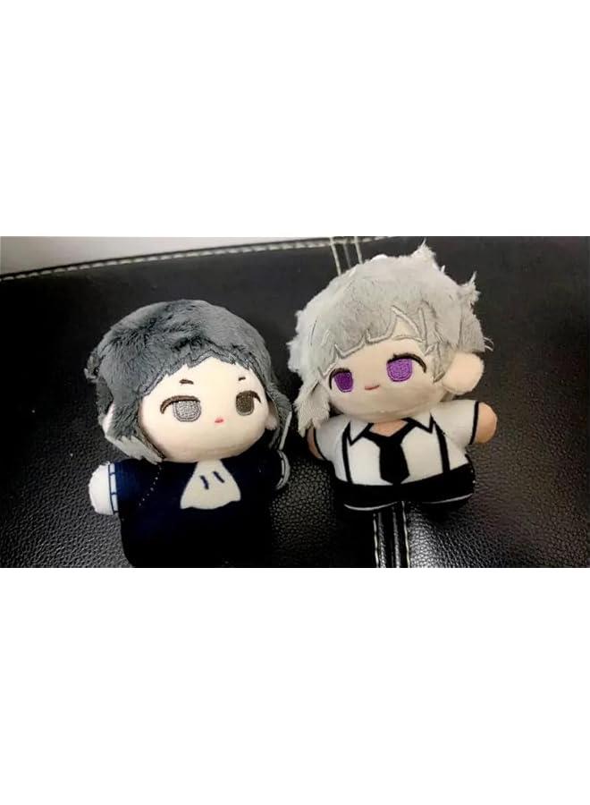 BSD Plush Akutagawa Ryunosuke Soft Figure Anime Plushies Stuffed Pillow Schoolbag Wallet Pendant Charm Mini Hug Pillow Decoration  - Image 3