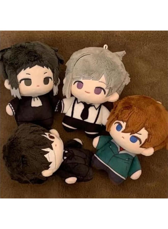 BSD Plush Akutagawa Ryunosuke Soft Figure Anime Plushies Stuffed Pillow Schoolbag Wallet Pendant Charm Mini Hug Pillow Decoration  - Image 4