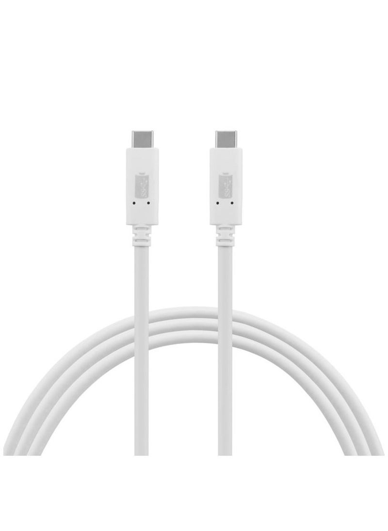 MASTERPLUG USB C To USB C Charge And Sync Cable 1 Meter  - Image 1
