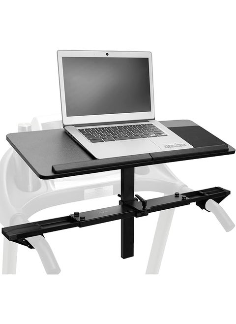 Universal Wooden Laptop Treadmill Desk Adjustable Ergonomic Notebook Mount Stand For Treadmills Includes Mouse Pad And Wrist Support Stand Tdml4