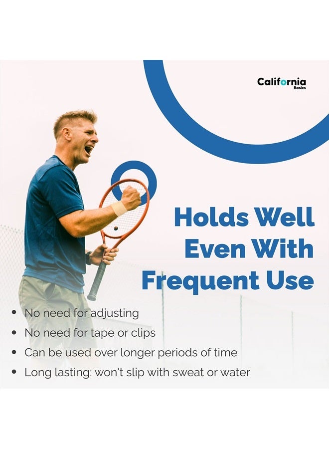 California Basics Self-Adhesive Bandage Wrap - 4 inch, 12 Pack - Suitable for All Sports - Breathable Athletic Tape for Wrists - Knee and Ankle - Image 5