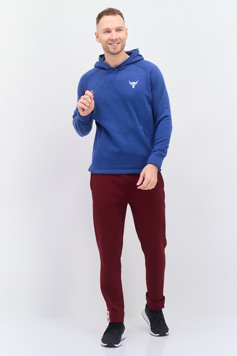 UNDER ARMOUR Men Sportswear Fit Long Sleeve Sweatshirts, Blue - Image 4