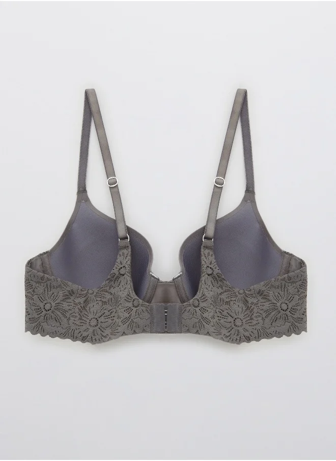 Aerie Aerie Real Sunnie Full Coverage Lightly Lined Blossom Lace Bra
