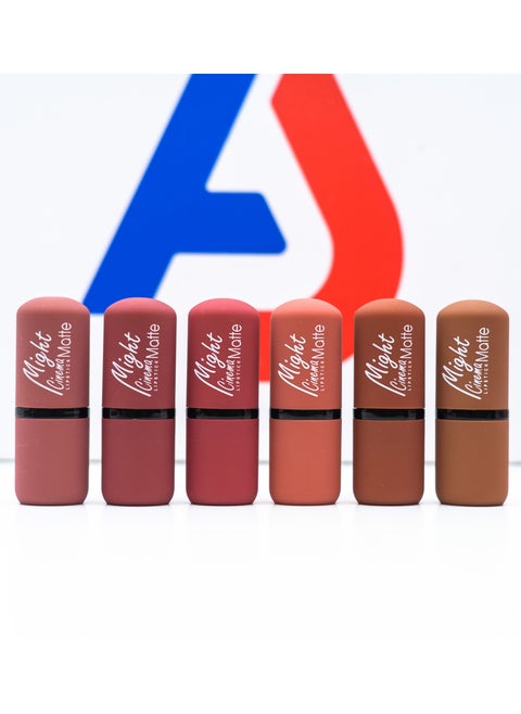 Lipstick Matte - 6 Pcs - Collection 1