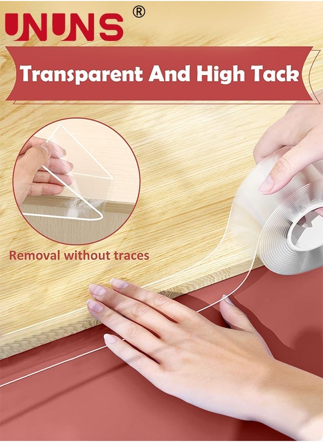 UNUNS - Edge Corner Protector Set,6M Clear Edge Protector Strip,Baby Proofing,Child Safety Tables Guards Furniture Against Sharp Corners Cabinets,Tables,Drawers - Image 1