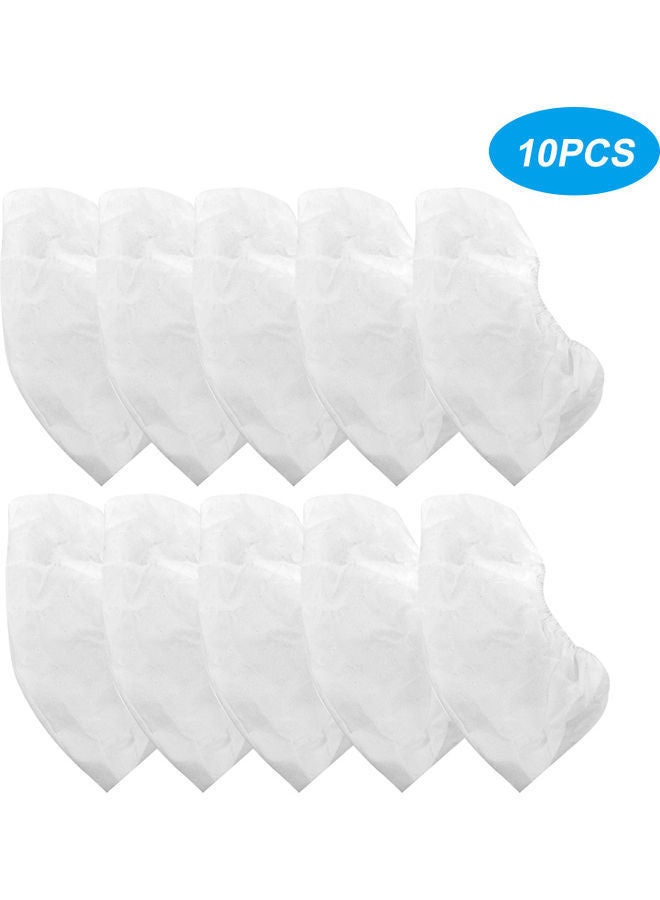 NIBEMINENT 10-Piece Non-Woven Replacement Bags For Nail Art Dust Suction Collector White - Image 4