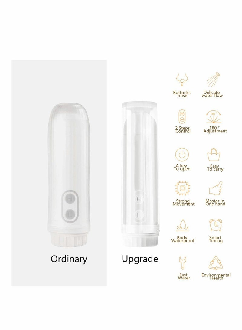 KASTWAVE Portable Waterproof Electric Travel Bidet Handheld Personal Bidet Sprayer Bidet Bottle for Personal Hygiene Cleaning/Baby/Care/Outdoor Traveling/Toilet/Disability/Postoperative - Image 4