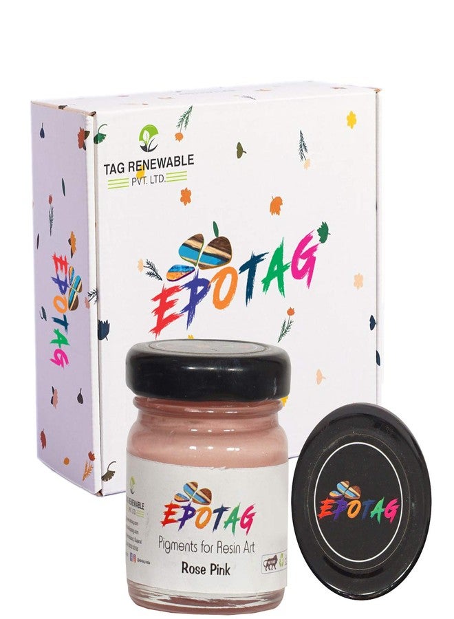EPOTAG Art Resin Pigment - Rose Pink- 50g - Image 2