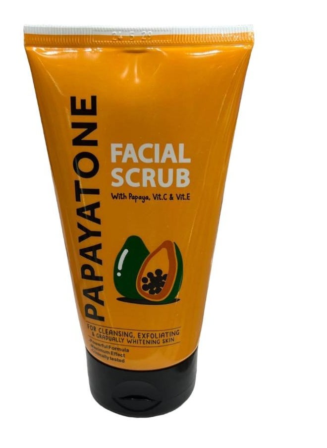 MELANO Papayatone Facial Scrub Extra Whitening 150 g 