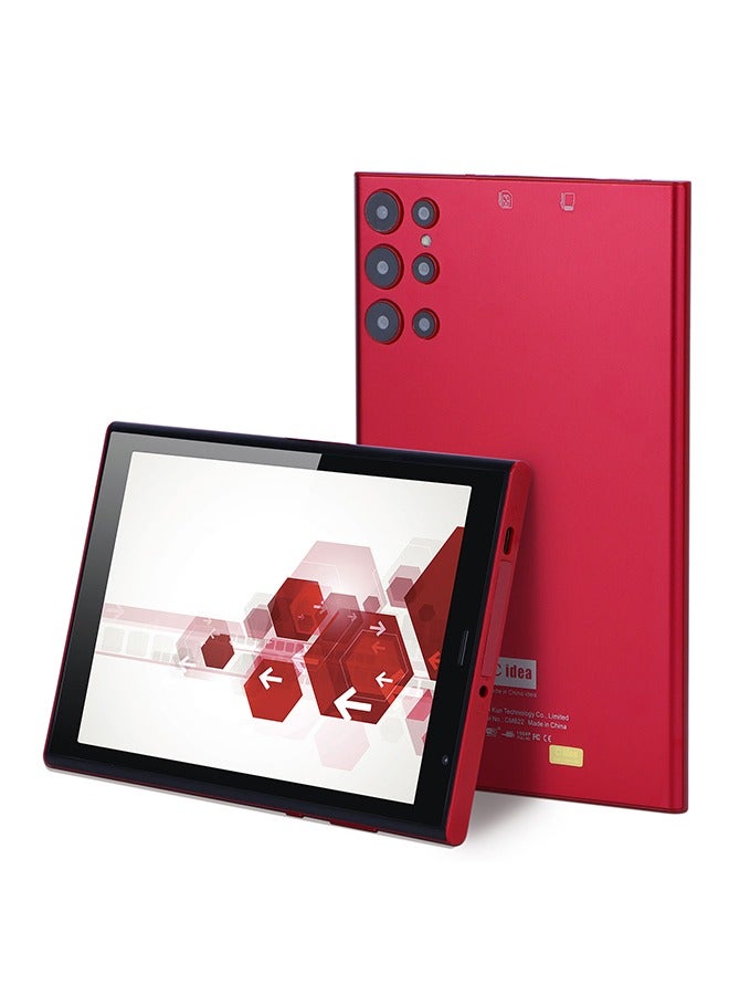 C idea 8 Inch Tablet, Google Android 9.0 Dual Cameras 256GB Storage Long Battery Life  For Adults Teenagers CM822 Red - Image 1