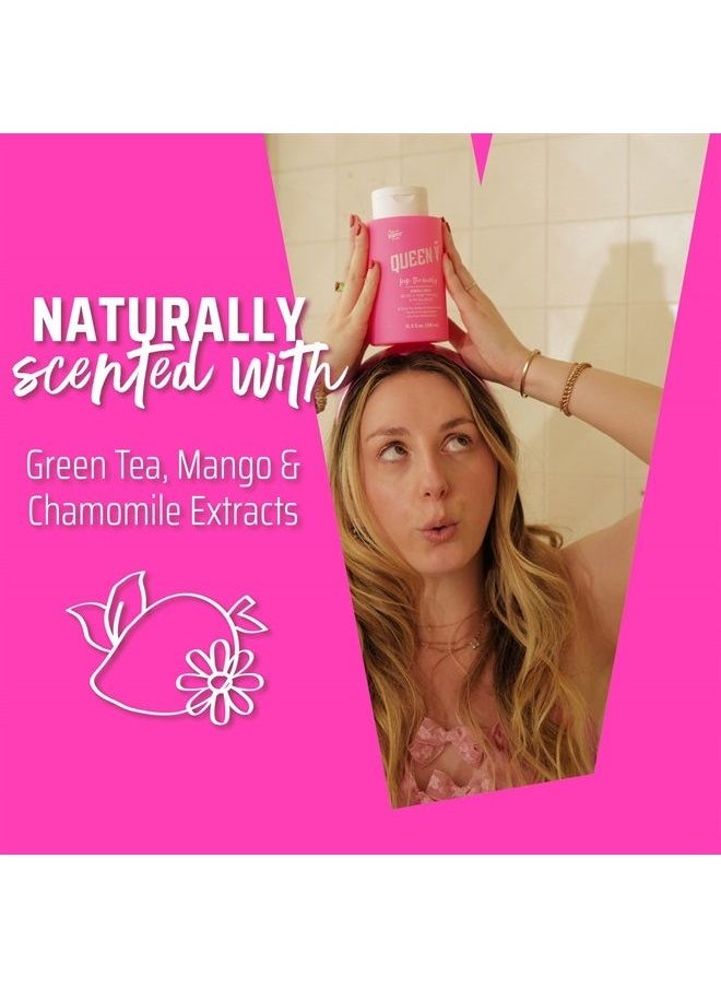 Queen V - ® Pop The Bubbly - Bubble Bath 16.9 oz, pH Balanced, Microbiome Friendly, Free from Parabens, for a Relaxing soak in The tub. - Image 1