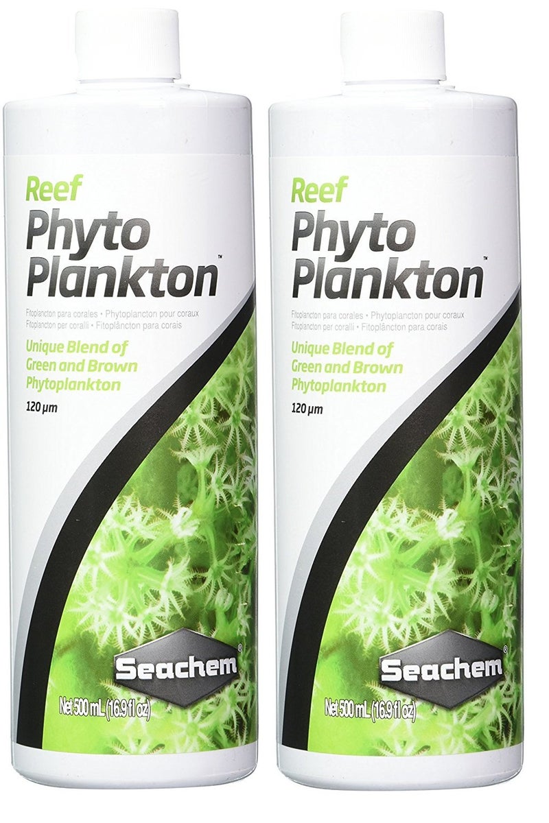 Seachem 2 Pack Reef Phytoplankton 500 mL 169 fl oz