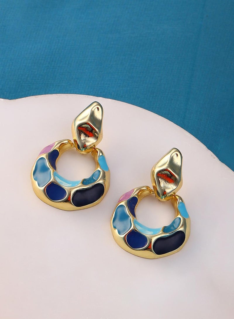 SOHI Amari Artificial Drop Earring Jewellery - Image 5
