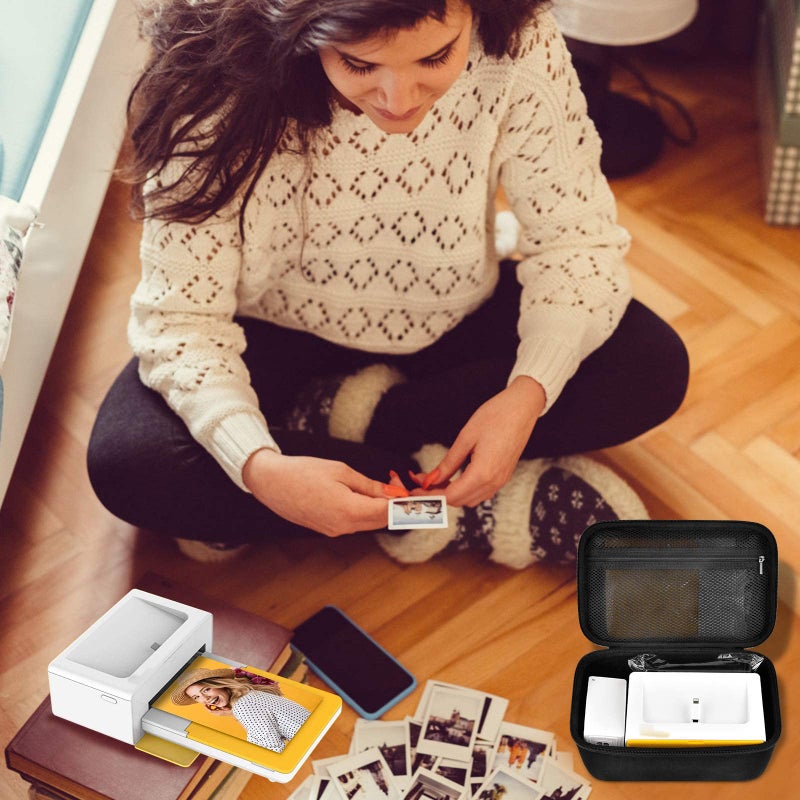 ALKOO Case Compatible with Kodak Dock Plus 4x6 Instant Photo Printer (2022 Edition), Storage Bag for Bluetooth Portable Picture Printer & Photo Paper, Paper Tray, Cartridge Refill Box Only - Image 3