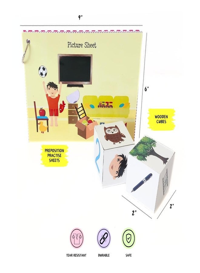 nerdnerdy Preposition Level 1/an Interactive Learning Tool /3+yrs/TLM & Special Education Resource - Image 2