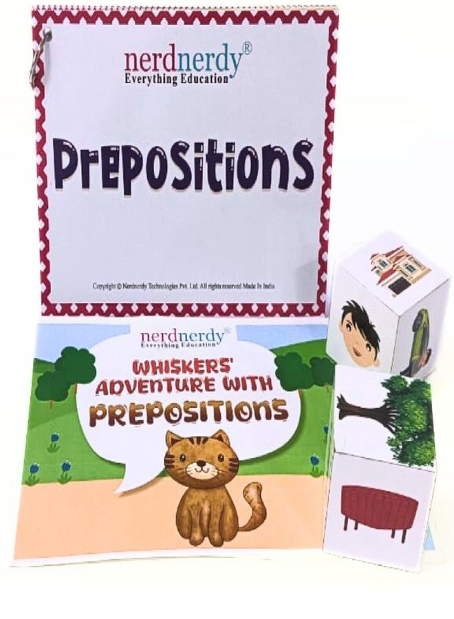 nerdnerdy Preposition Level 1/an Interactive Learning Tool /3+yrs/TLM & Special Education Resource - Image 1
