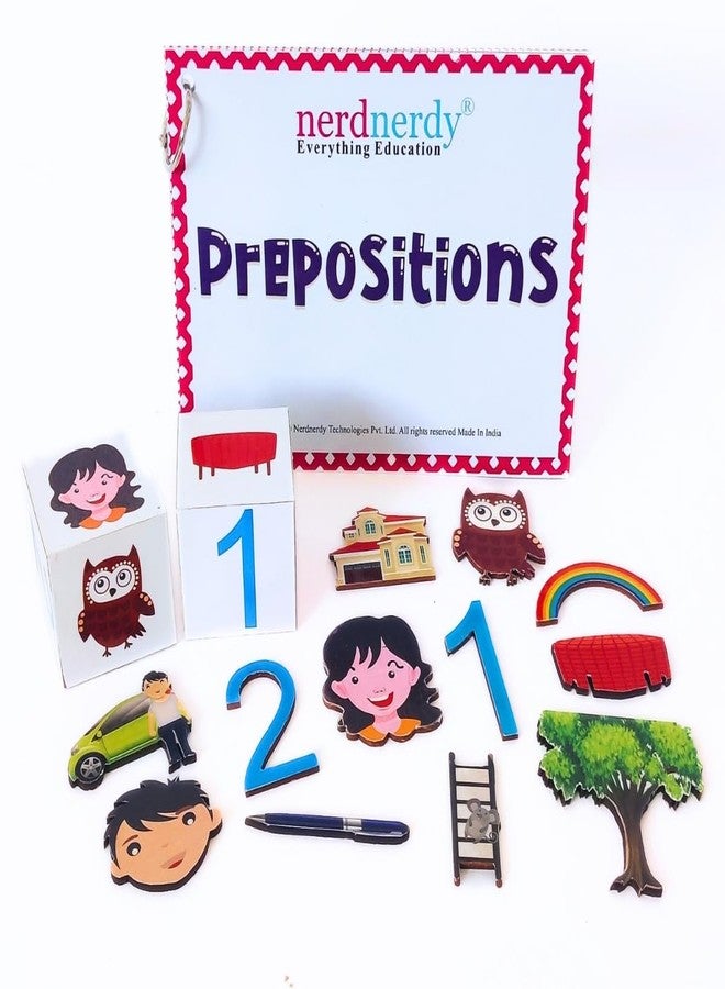 nerdnerdy Preposition Level 1/an Interactive Learning Tool /3+yrs/TLM & Special Education Resource - Image 5