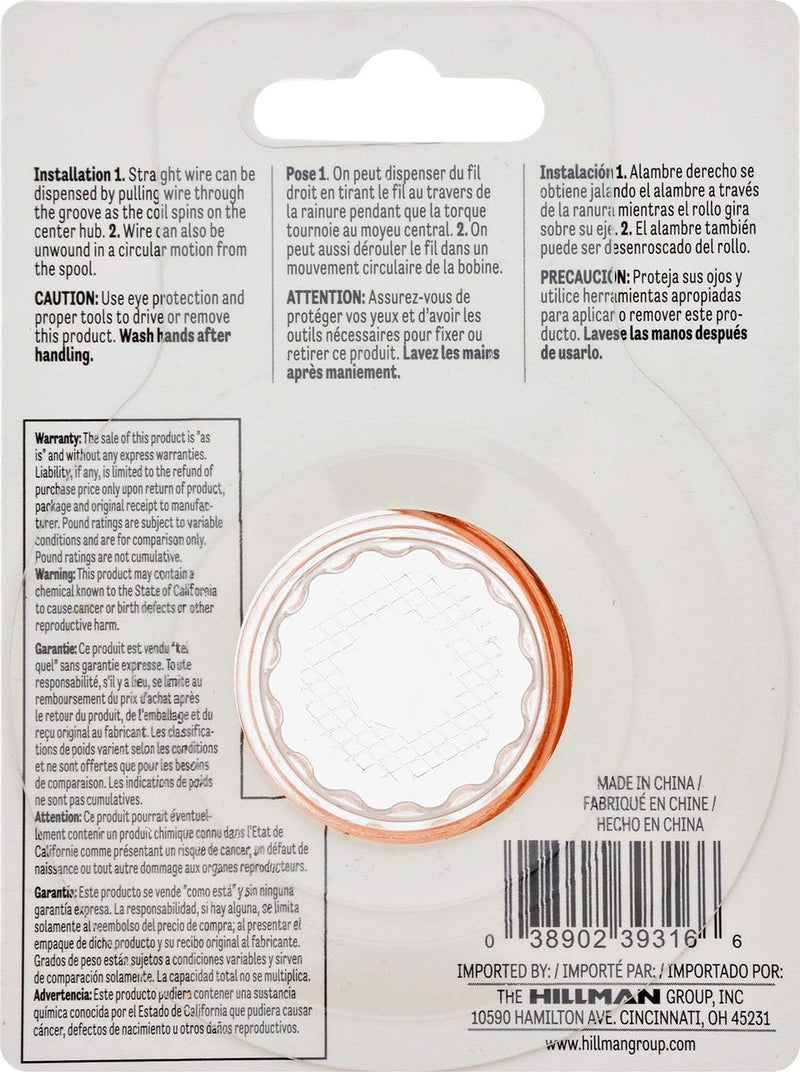 Hillman Group 123127 16 Gauge Copper Wire, 25-Feet, 1-Pack - Image 3