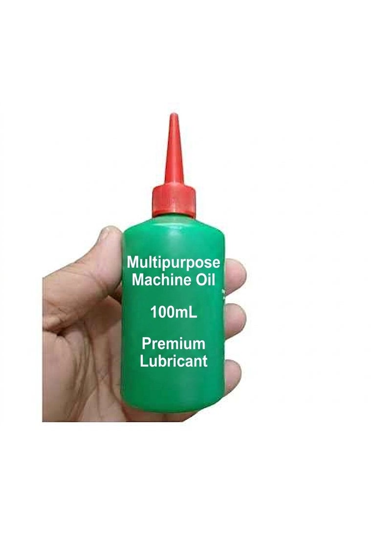 RYN Multipurpose Machine Oil 100mL Premium Lubricant for Sewing Machines Gears Bicycles Tools & Door Hinges Long Lasting Protection & Smooth Performance pack of 2 bottles. - Image 2