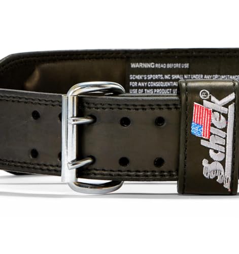Schiek Leather Jay Cutler Signature Belt in Black Size: Medium (31" - 36") - Image 5