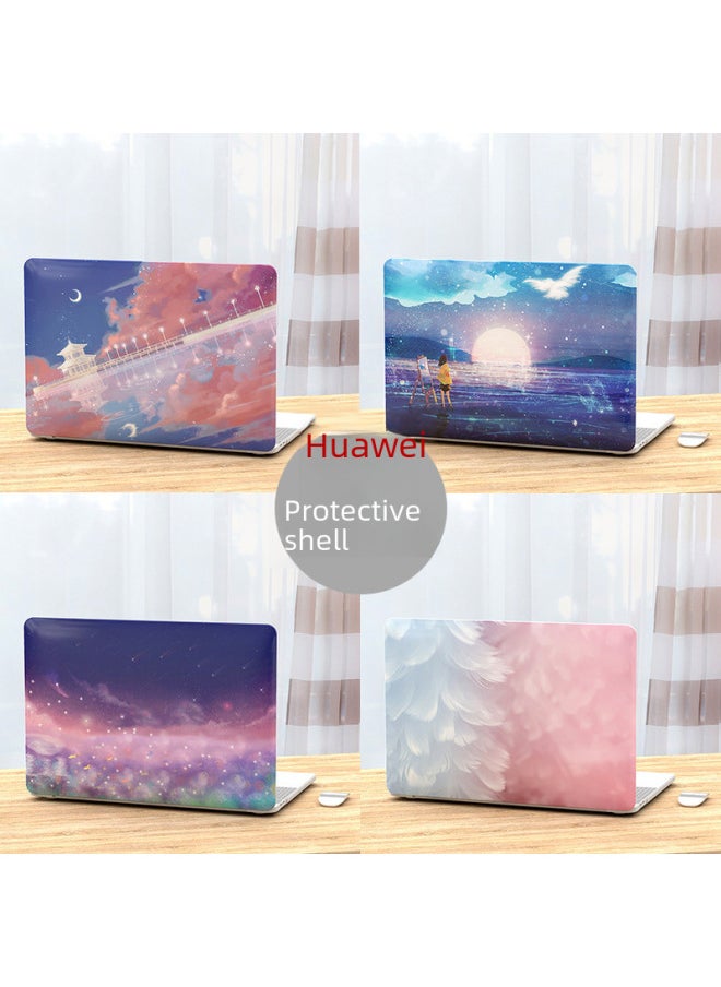 Generic - Applicable Honor Magic MateBookD14 XPro Case For Huawei Laptop Protective Case-Color:DDC-542-Applicable Model:For Huawei MateBook X 2020 Model - Image 1