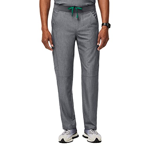 FIGS Axim Cargo Scrub Pants for Men – Graphite, XS - Image 1