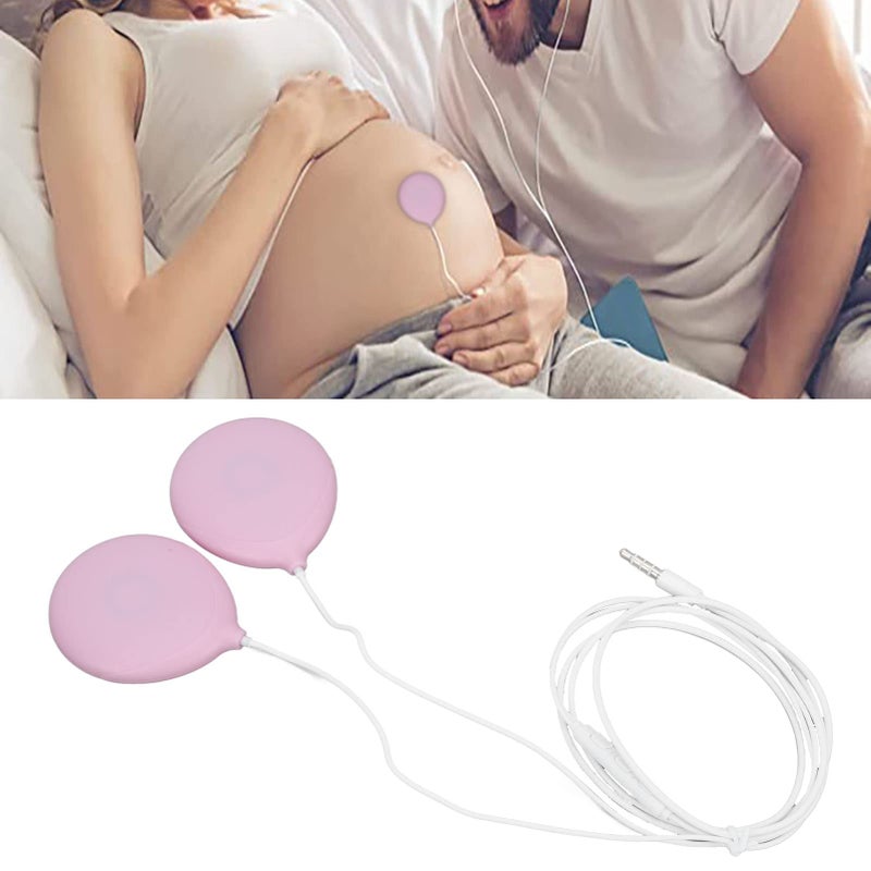 Mrisata Baby Bump Headphones, Prenatal Belly Speakers for Women During Pregnancy, Safely Play Music, Sounds, and Voices to Your Baby in The Womb, Prenatal Belly Speaker - Image 1