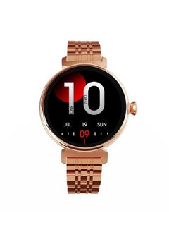 HiFuture Aura Smart Watch for Women’s with 1.04 Inch AMOLED Screen, Gold  - Image 1