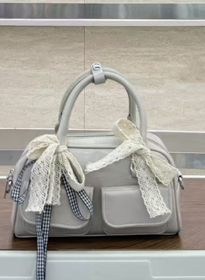 JCB CHIC حقيبة كتف جلدية من جلد البولي يوريثان متعددة الاستخدامات للسيدات، حقيبة كتف مائلة متقاطعة أحادية الكتف ذات سعة كبيرة أنيقة - Image 2