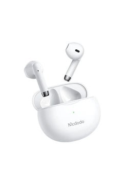 Mcdodo Hp-8031 TWS Bluetooth 5.0 Wireless Headphone Support Wireless Charging White