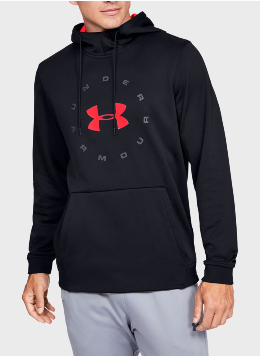 UNDER ARMOUR Circle Wordmark Hoodie for Men | Best Price Bahrain