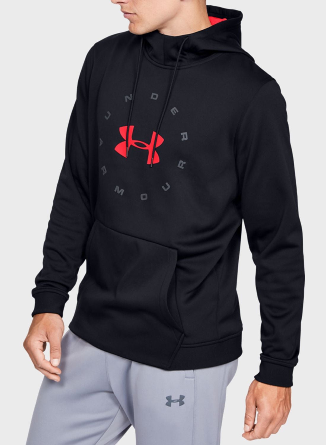 UNDER ARMOUR Circle Wordmark Hoodie for Men | Best Price Bahrain