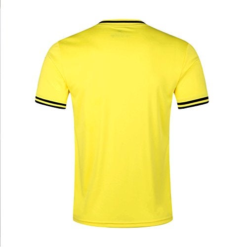 KELME Pro Soccer Referee Jersey Uniform Short Sleeve - Includes Ref Shirt and Shorts (Small, Yellow) - Image 3