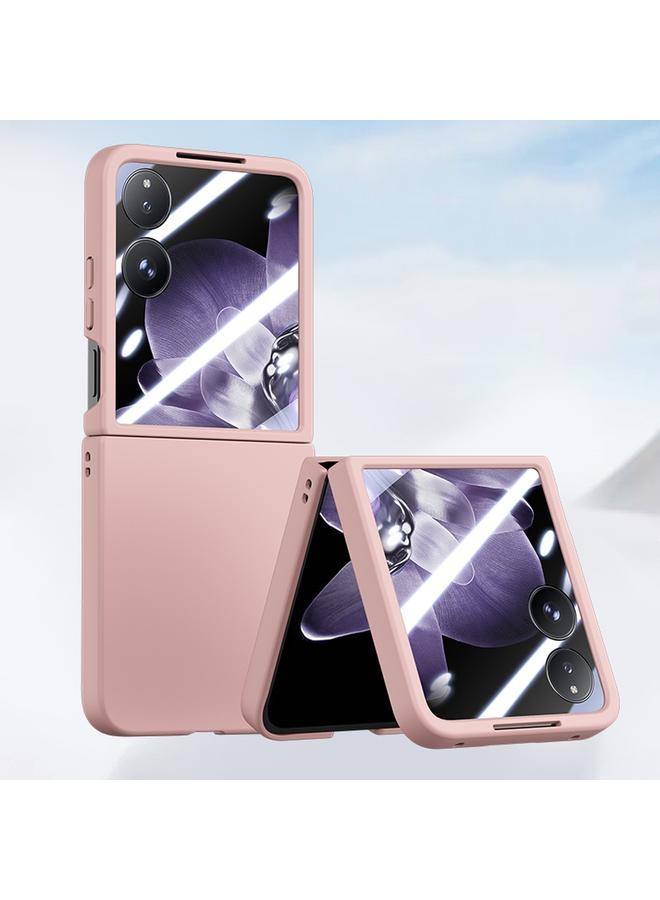 Case For Xiaomi Mix Flip Integrated PC Skin Feel Shockproof Phone Case