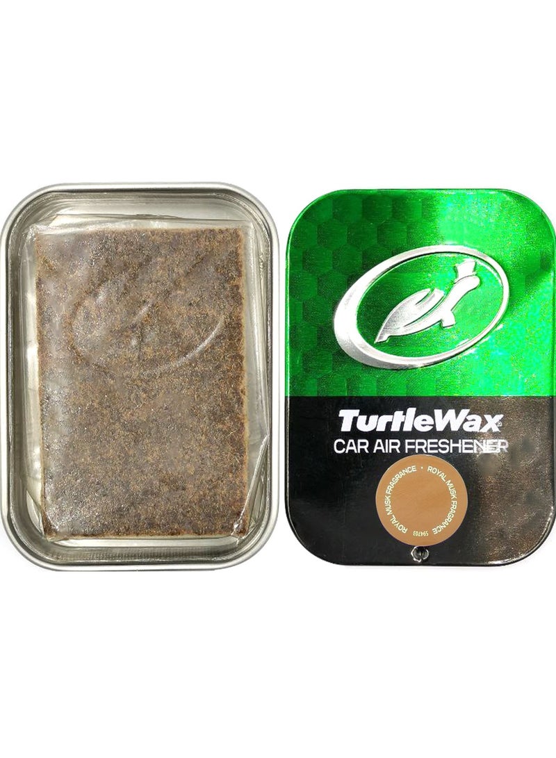Turtle Wax Car Air Freshener – Fresh Royal Musk Fragrance for Lasting Car Freshness 30g - Image 2