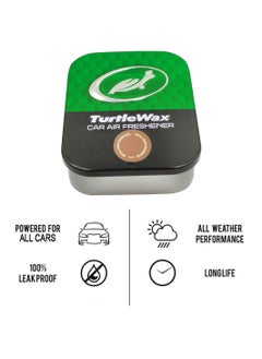 تيرتل معطر هواء السيارة Turtle Wax – رائحة المسك الملكي المنعش لانتعاش السيارة لفترة طويلة 30 جرام  - Image 5