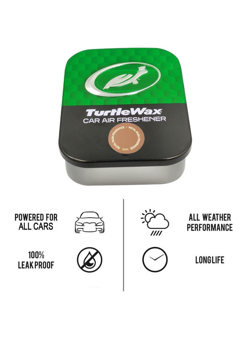 Turtle Wax Car Air Freshener – Fresh Royal Musk Fragrance for Lasting Car Freshness 30g - Image 5