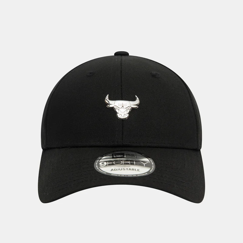 NEW ERA Men's NBA Chicago Bulls Metallic Pin 9FORTY Cap