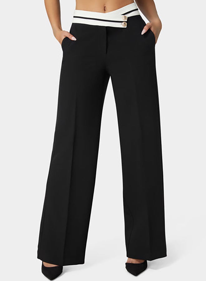 bebe High Waist Palazzo Leg Pant  - Image 2