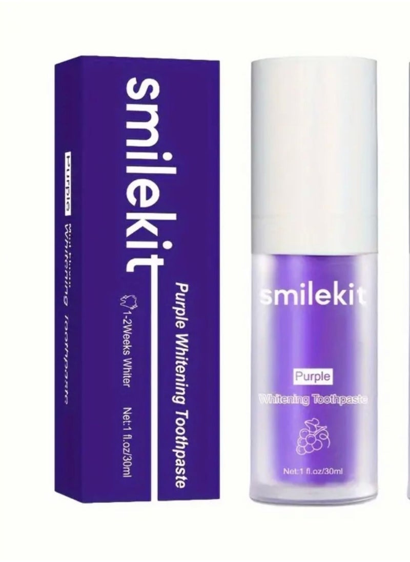 SMILEKIT - Smilekit Purple Whitening Toothpaste - Image 1