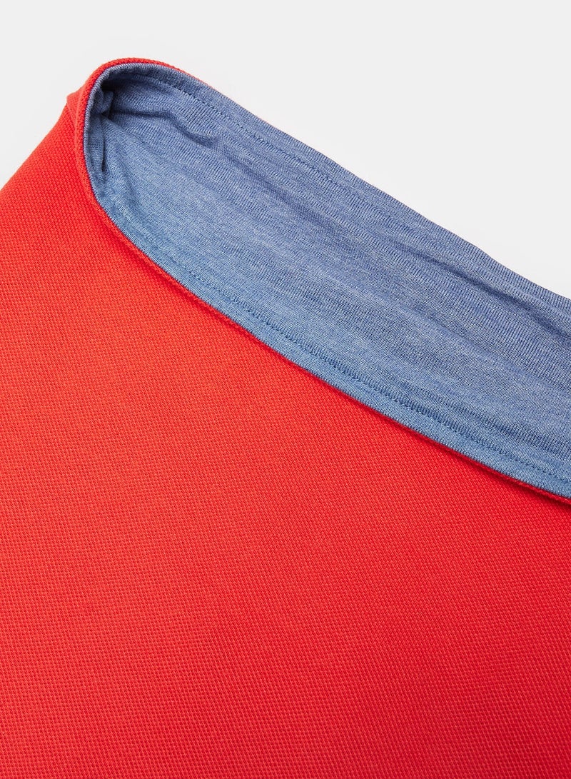 أوكايدي Red Head Covering - Image 4
