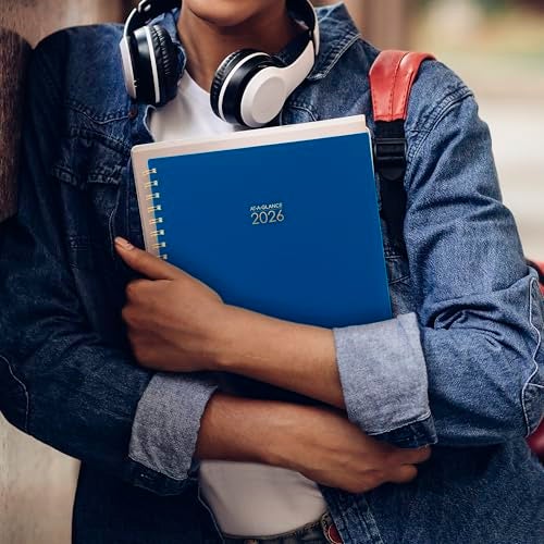 AT-A-GLANCE 2026 Planner, Weekly & Monthly, 8.5" x 11", Large, Harmony, Denim (1099-905-20-26) - Image 5