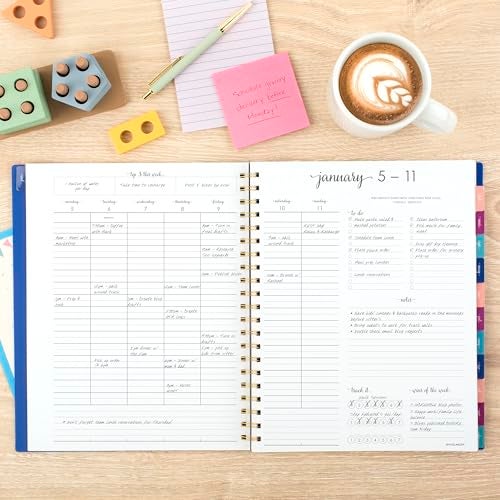 AT-A-GLANCE 2026 Planner, Weekly & Monthly, 8.5" x 11", Large, Harmony, Denim (1099-905-20-26) - Image 2