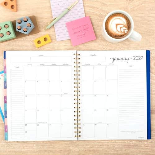 AT-A-GLANCE 2026 Planner, Weekly & Monthly, 8.5" x 11", Large, Harmony, Denim (1099-905-20-26) - Image 3