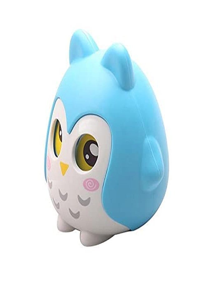 Eagean Owl Shaped Piggy Bank Cartoon Money Coins Bank Saving Box, Pack of 1 Coin Bank (Multicolor) - Image 1