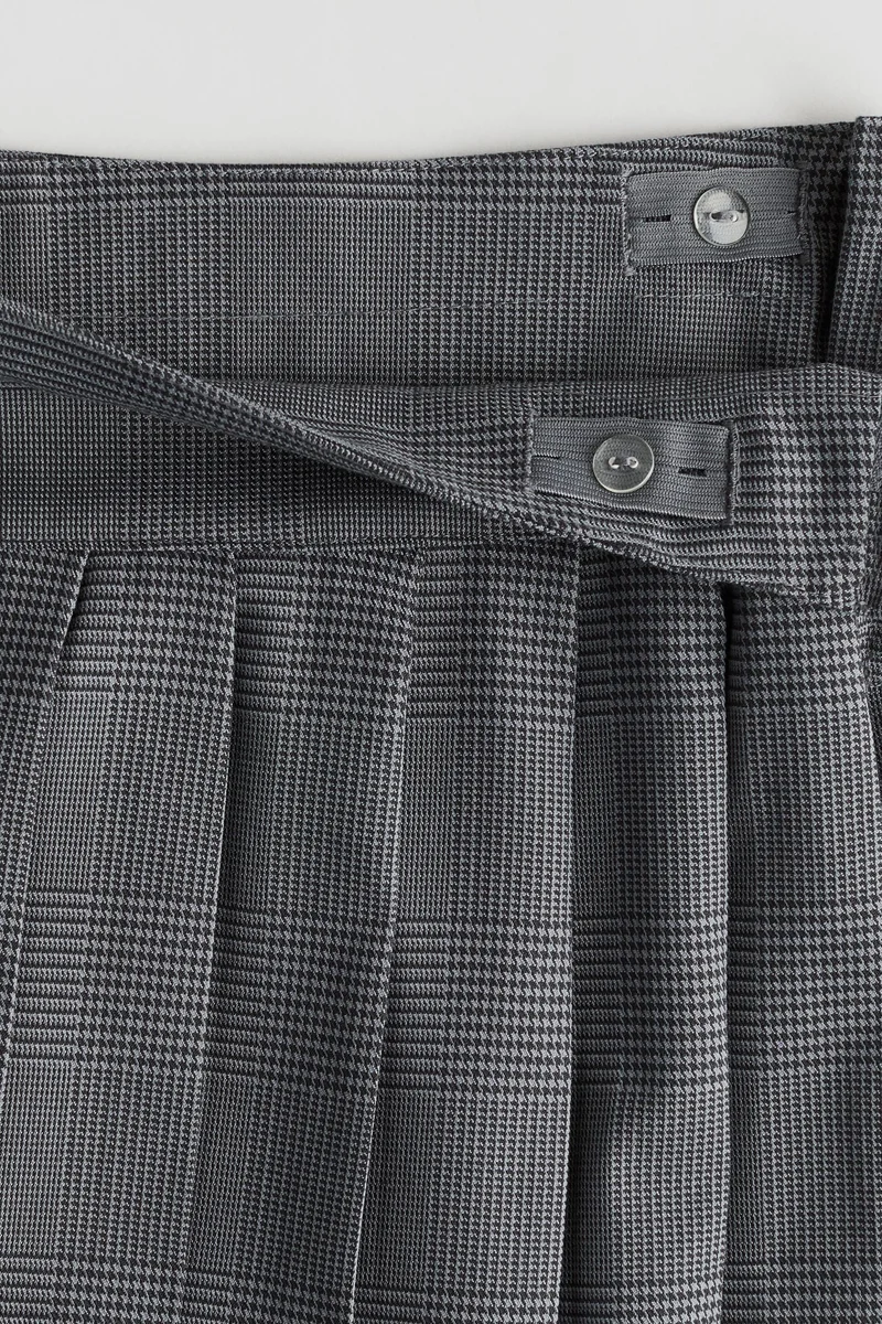 اتش اند ام Pleated Twill Skirt