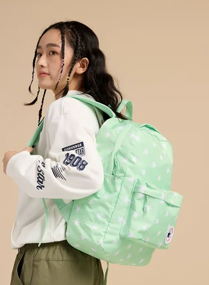 كونفرس 【موسم المدرسة】حقيبة ظهر جو تو للجنسين - لون كلاسيكي، حقيبة ظهر بسحّاب أفقي - Image 3