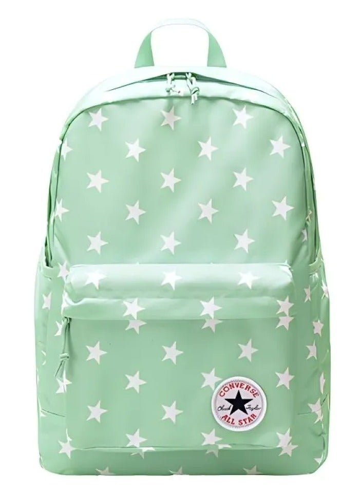 كونفرس 【موسم المدرسة】حقيبة ظهر جو تو للجنسين - لون كلاسيكي، حقيبة ظهر بسحّاب أفقي - Image 1